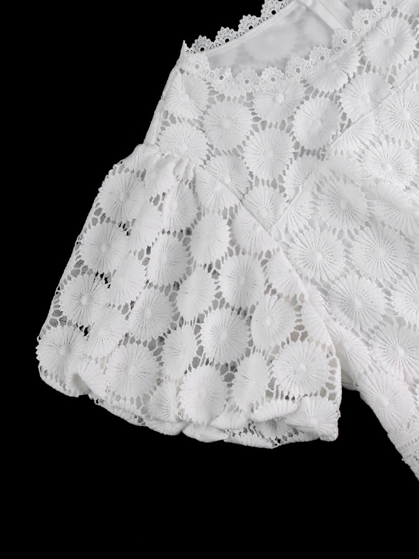 Plus Size White Lace Dresses