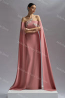 Charming Satin Evening Dresses