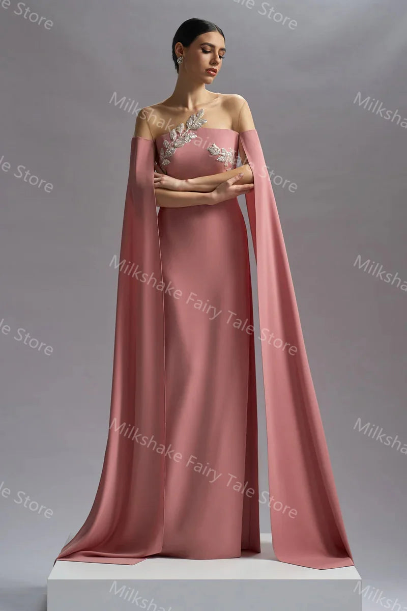 Charming Satin Evening Dresses