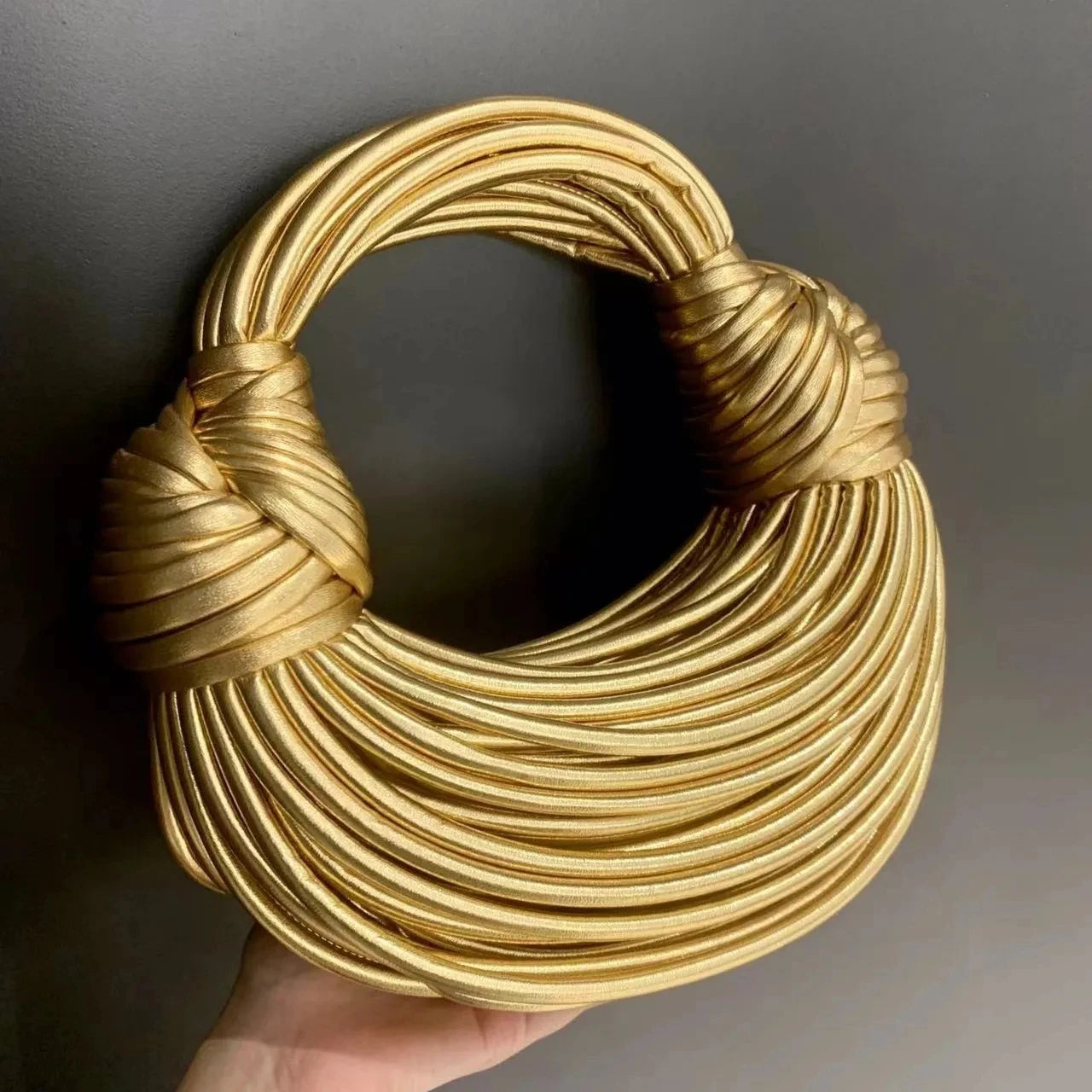 Handwoven Noodle Knotted Hobo Bags