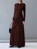 Folds Minimalist Dresses