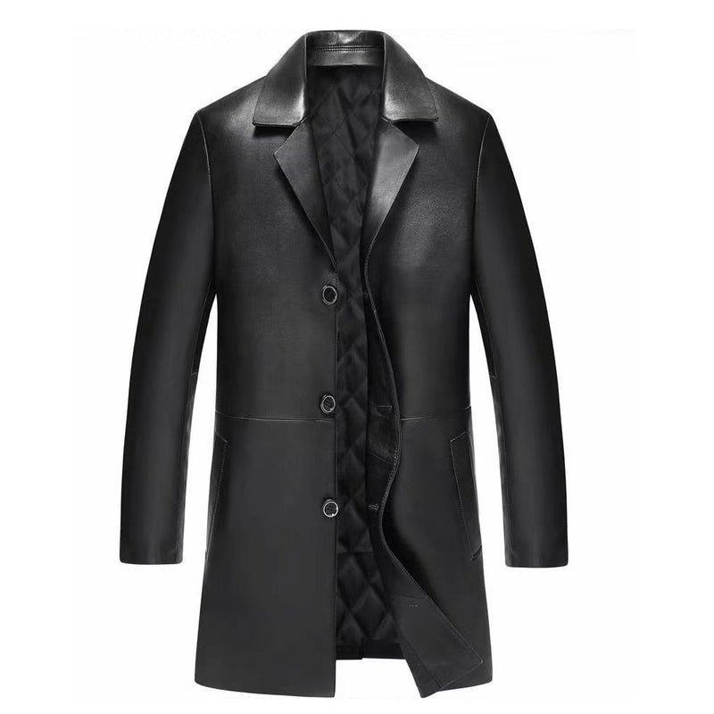 Men’s Leather Blazer