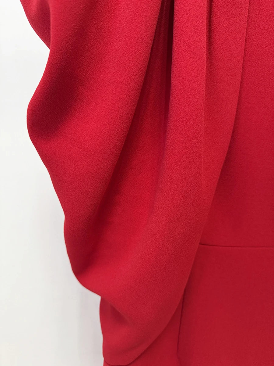 Bead Slimming Long Dress