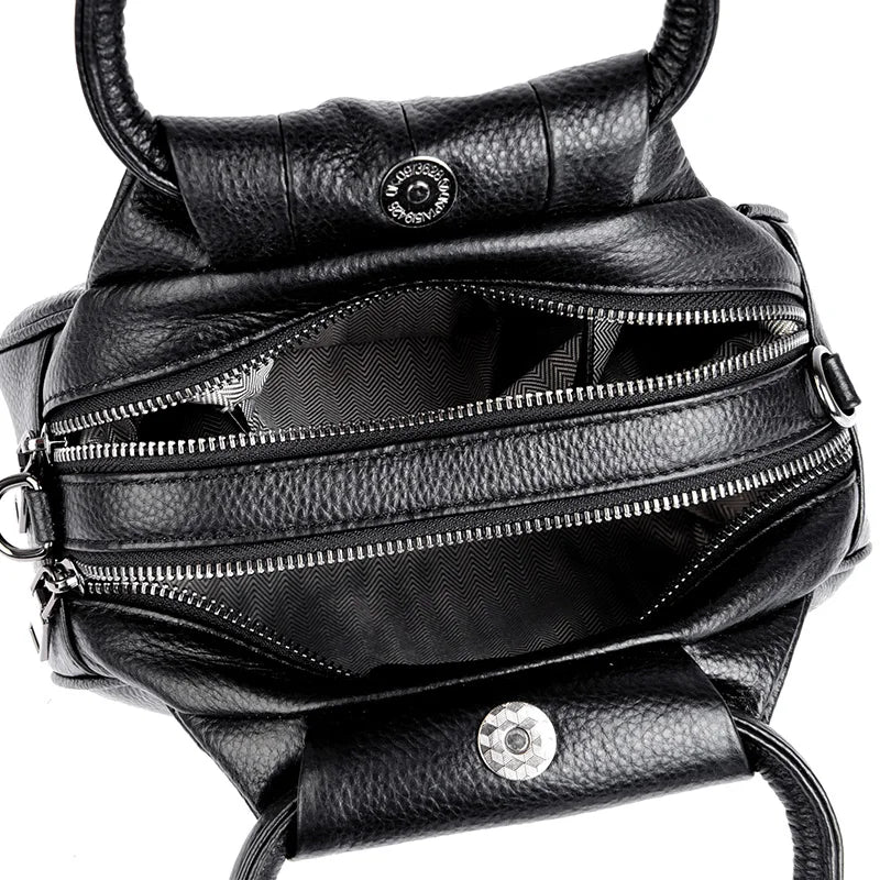 Leather Crossbody Shoulder Bag