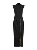 Zipper Minimalist Dresses