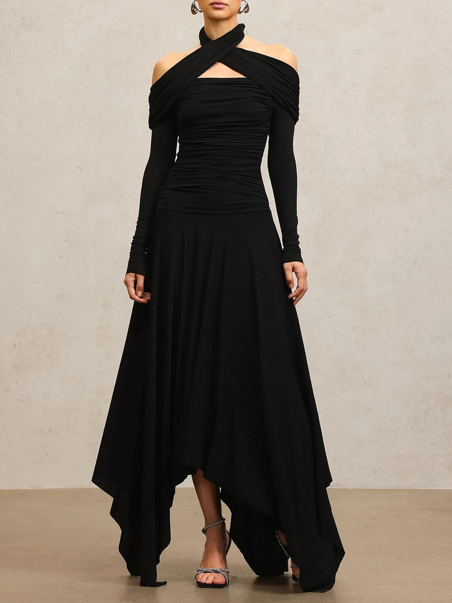 Folds Minimalist Dresses