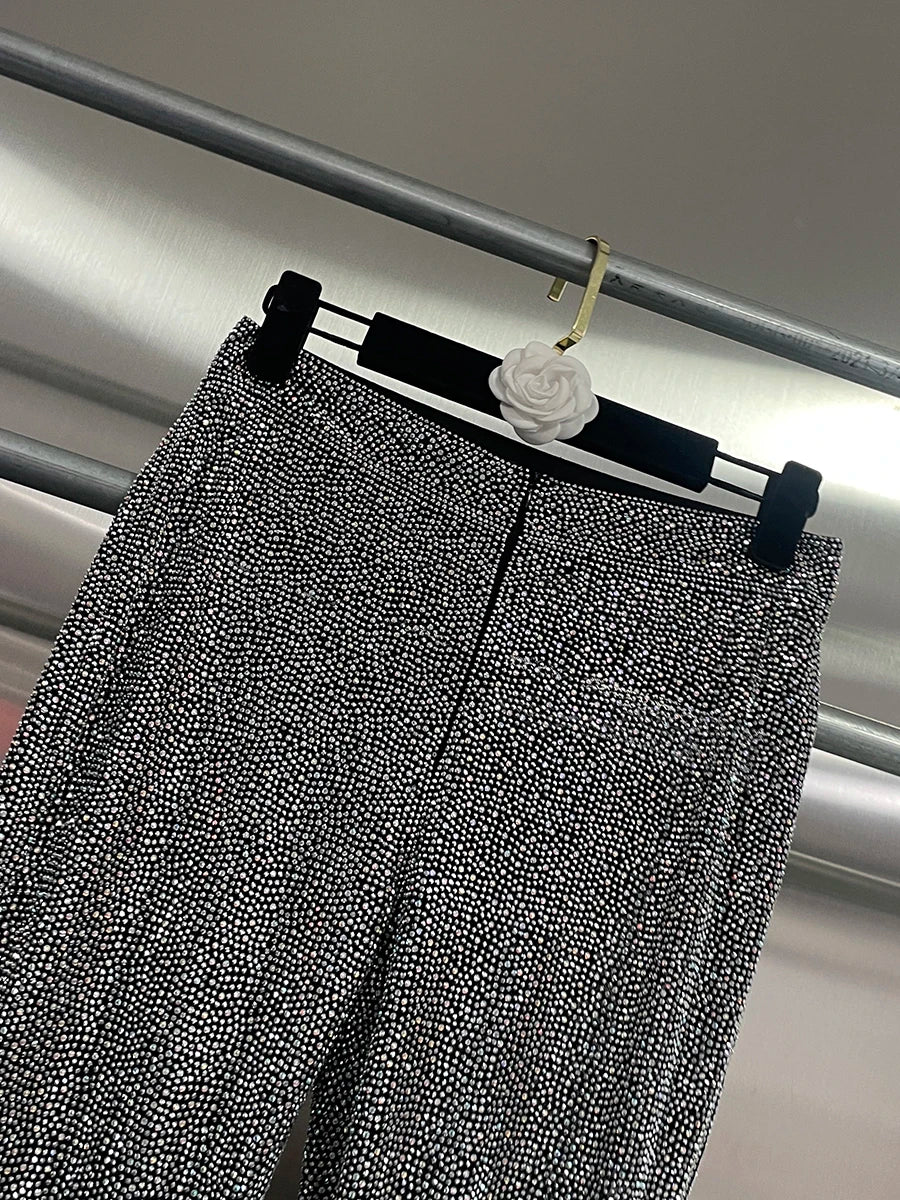 Two Piece Lapel Pant Sets