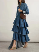 Cowboy Two Piece Dress Sets