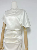 Spliced Folds Dresses