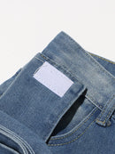 Designer Patchwork Bowknot Jeans