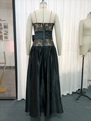 Spliced Sequins Dresses