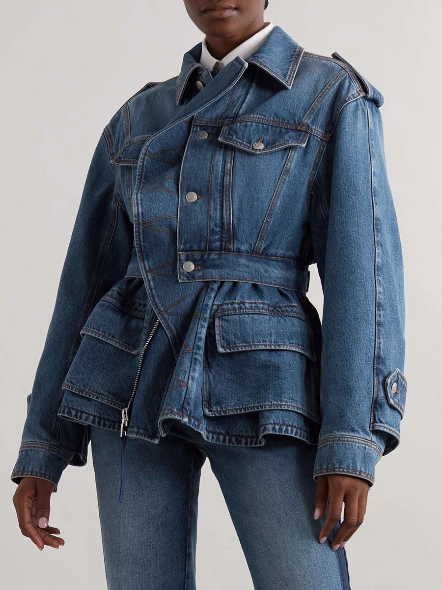 Ruffles Fashion Cowboy Jackets