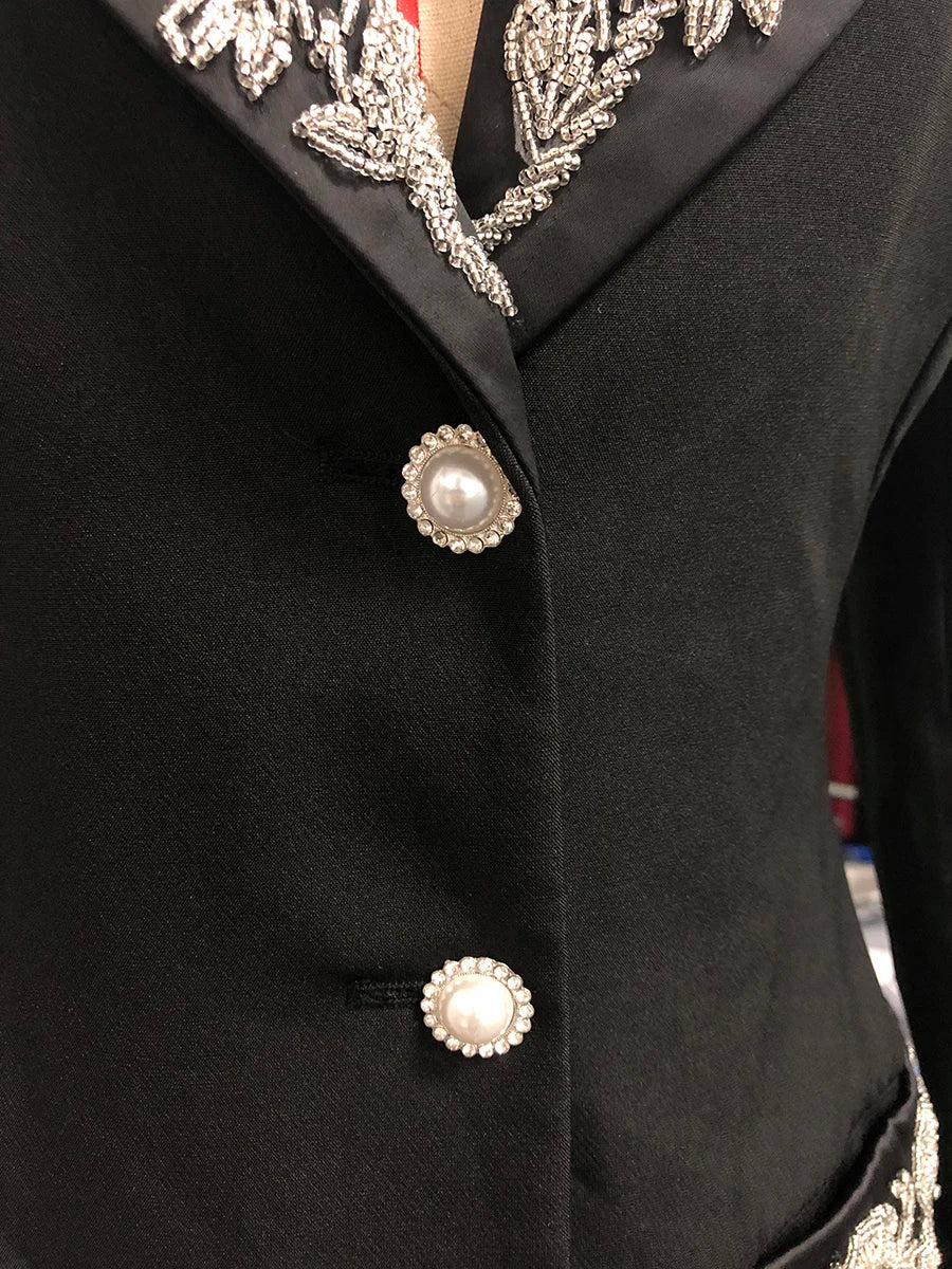 Spliced Beading Dresses