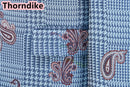 Men Suits 3 Piece Houndstooth Suit