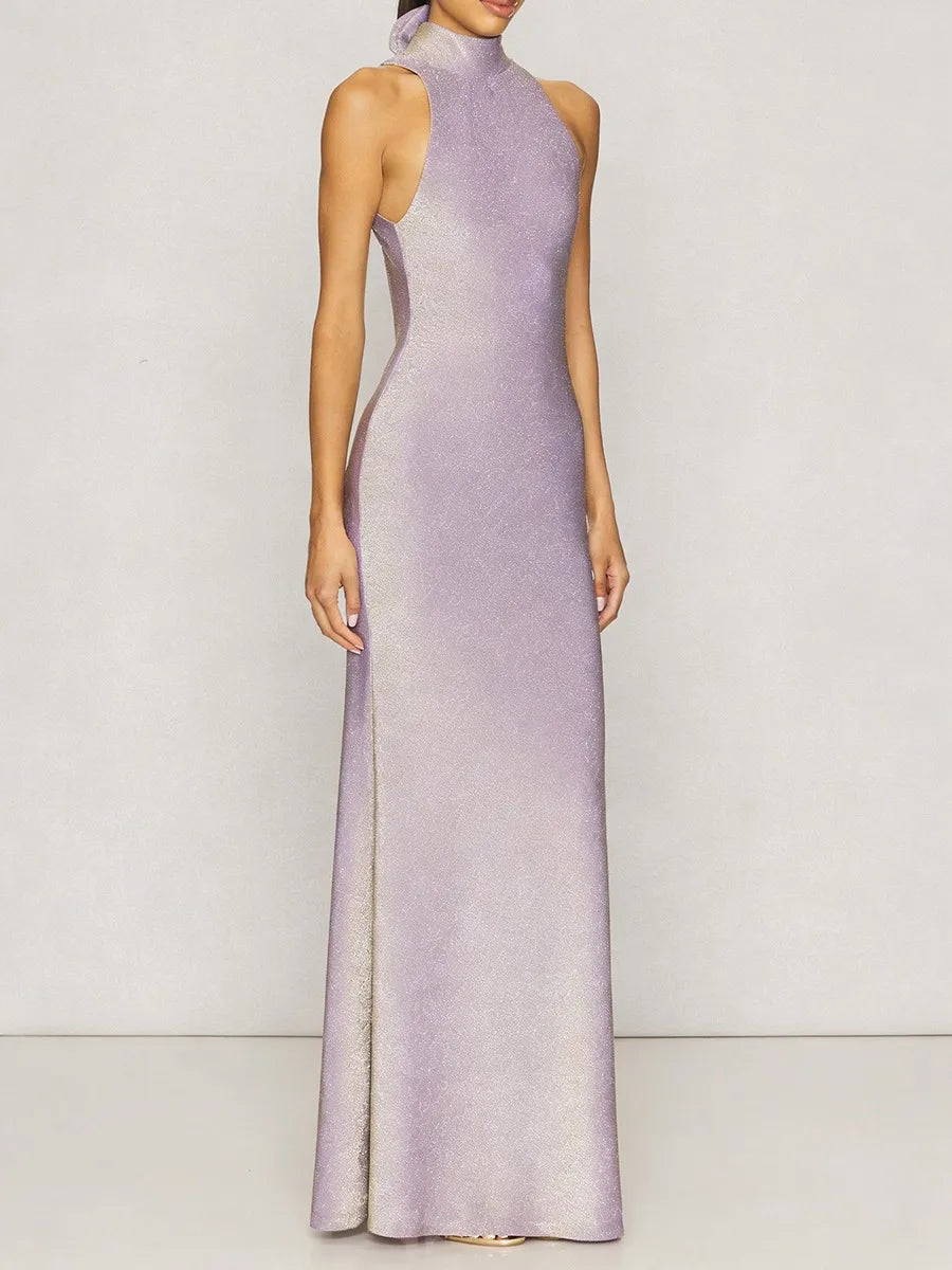 3D Flower Flowing Long Dresses