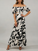 Flower Printed Dress