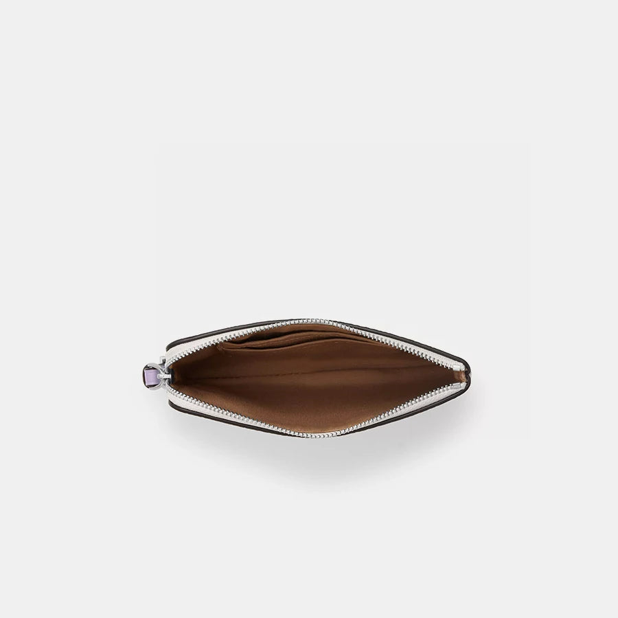 Coach Corner Zip Wallet Wristlet Bag