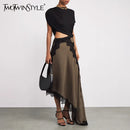 Lace Irregular Dresses