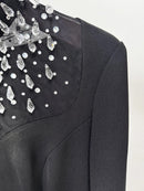 Solid Spliced Bead Dresses