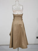 Strapless Sleeveless Dress