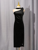 Spliced Ribbon Elegant Dresses