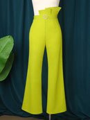 High Waist Pants Plus Size Pants