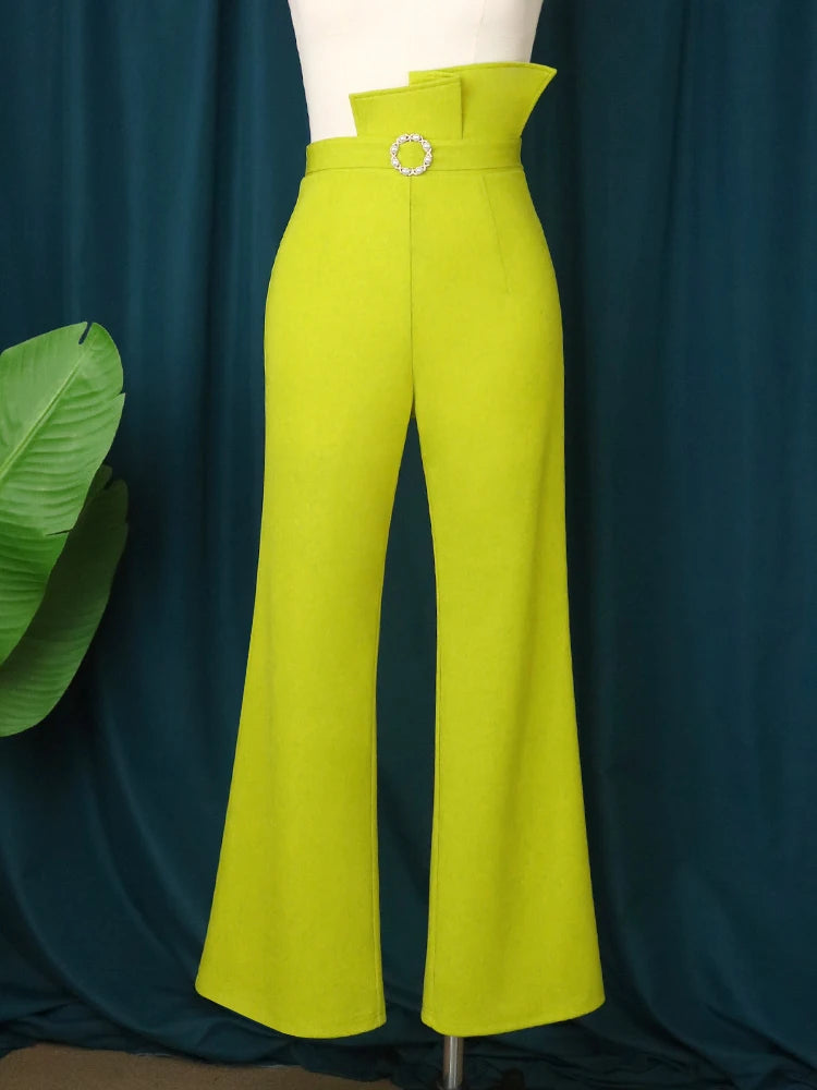 High Waist Pants Plus Size Pants