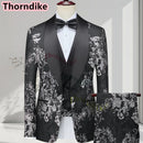 Formal Men's Suits Blazer Pants