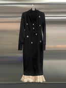 Hit Color Spliced Diamonds Dresses