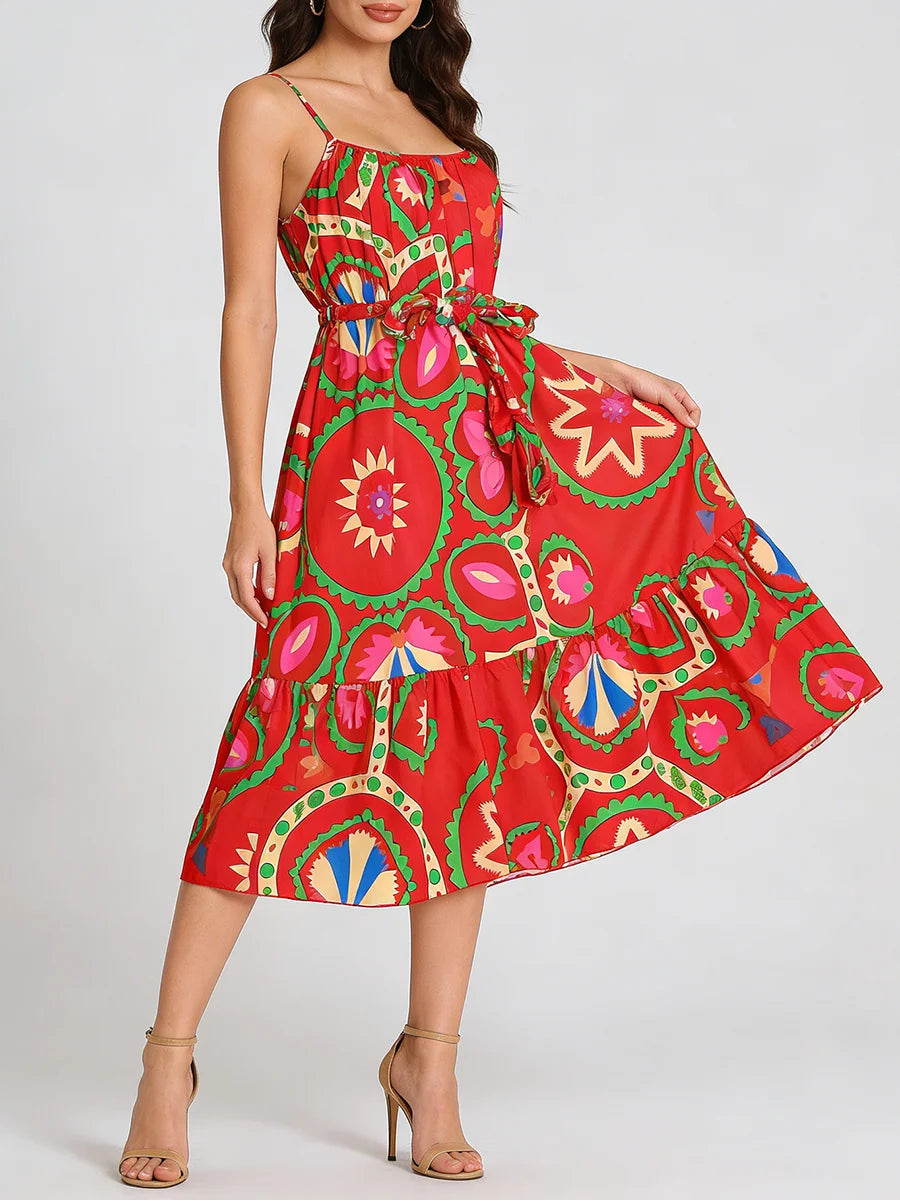 Ruched Long Dress