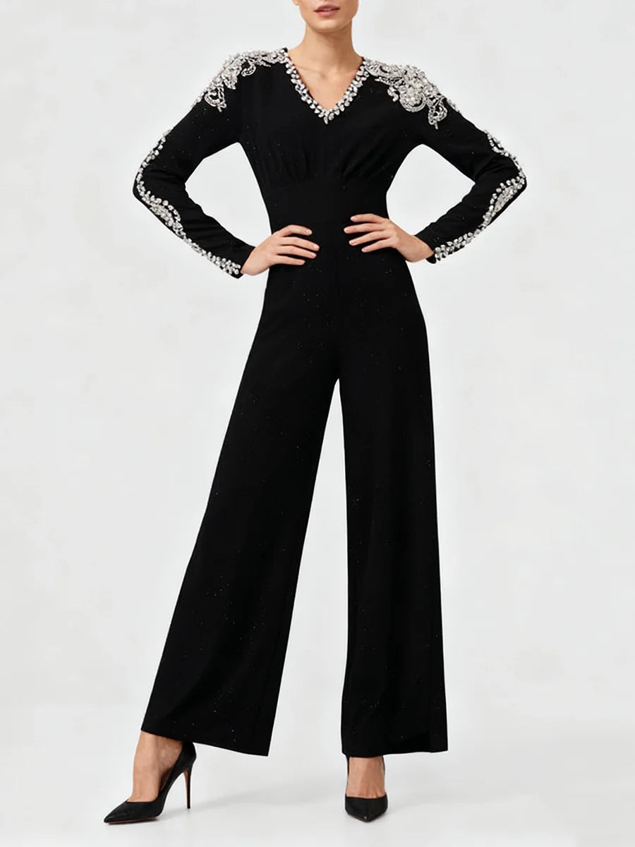 Beading Elegant Jumpsuits