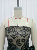 Spliced Sequins Dresses