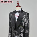 Formal Men's Suits Blazer Pants