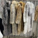 Winter Knitted Fur Coats