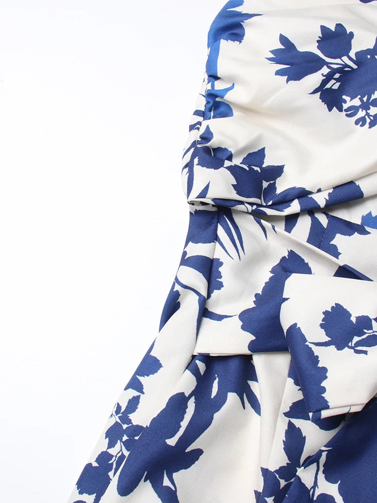 Layered Ruffles Hem Dress Female New