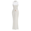 Hollow Out Solid Dresses for Women