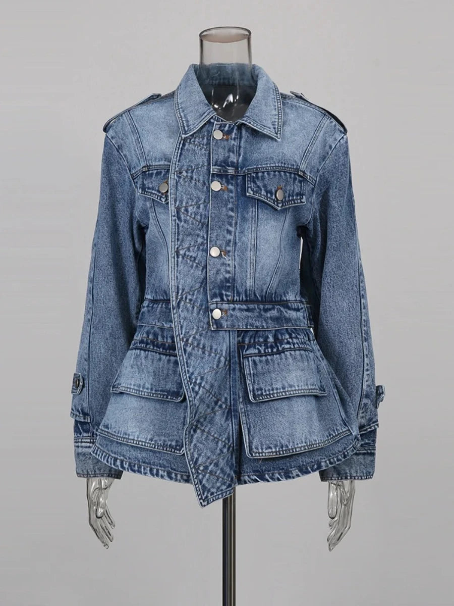 Ruffles Fashion Cowboy Jackets