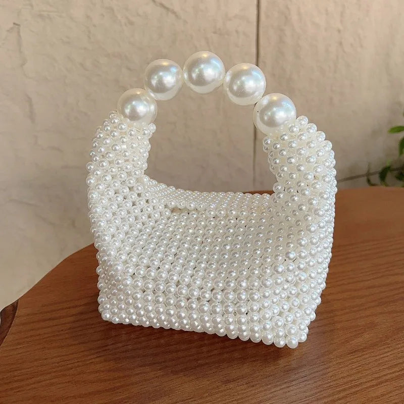 Beaded Woven Tote Bags