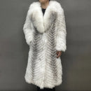 Winter Knitted Fur Coats