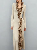 Spliced Fungus Folds Dresses