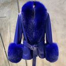 Sheep Fur Leather Jacket