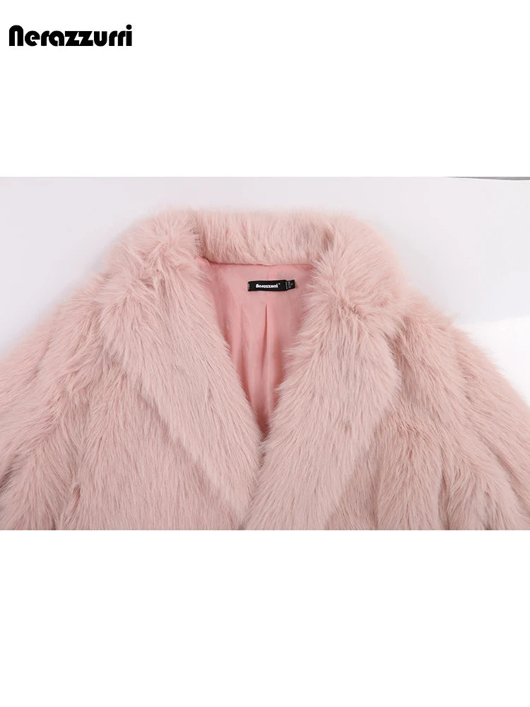 Pink Fluffy Coat