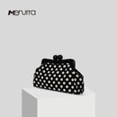 Polka Dot Hobo Bag