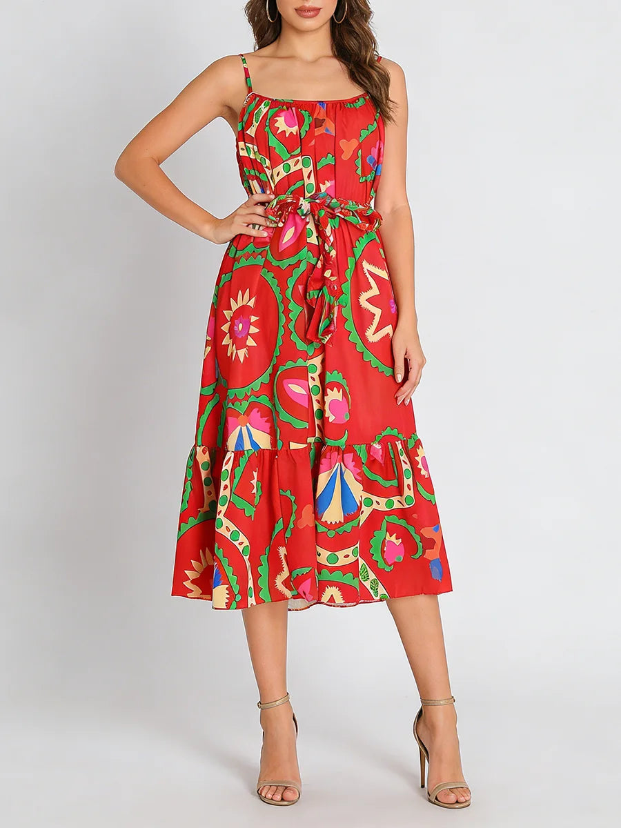 Ruched Long Dress
