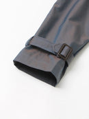 Color Spliced Buttons Temperament Trench Coat