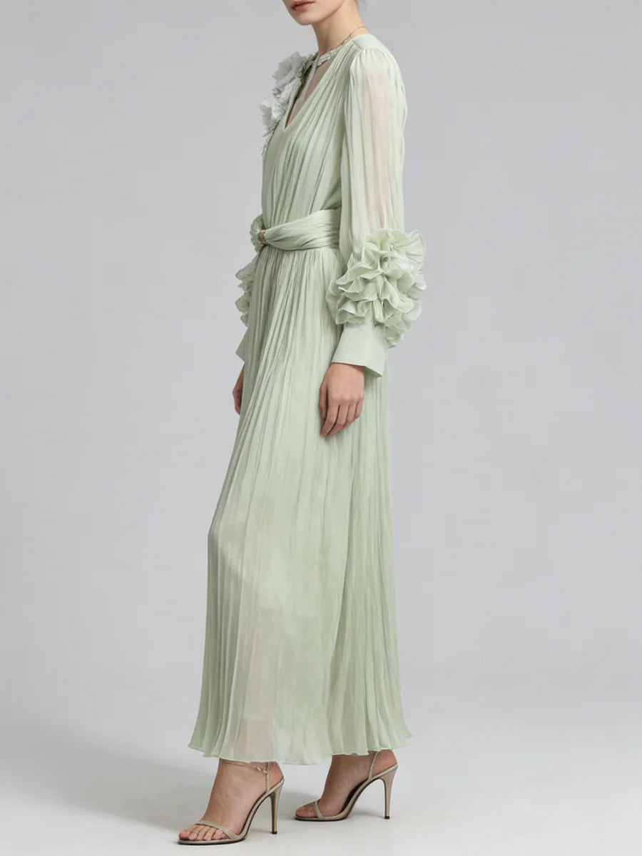 Flower Ruffles Dresses