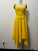 Spliced Folds Dresses