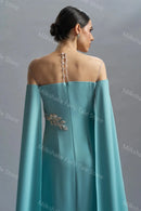 Charming Satin Evening Dresses