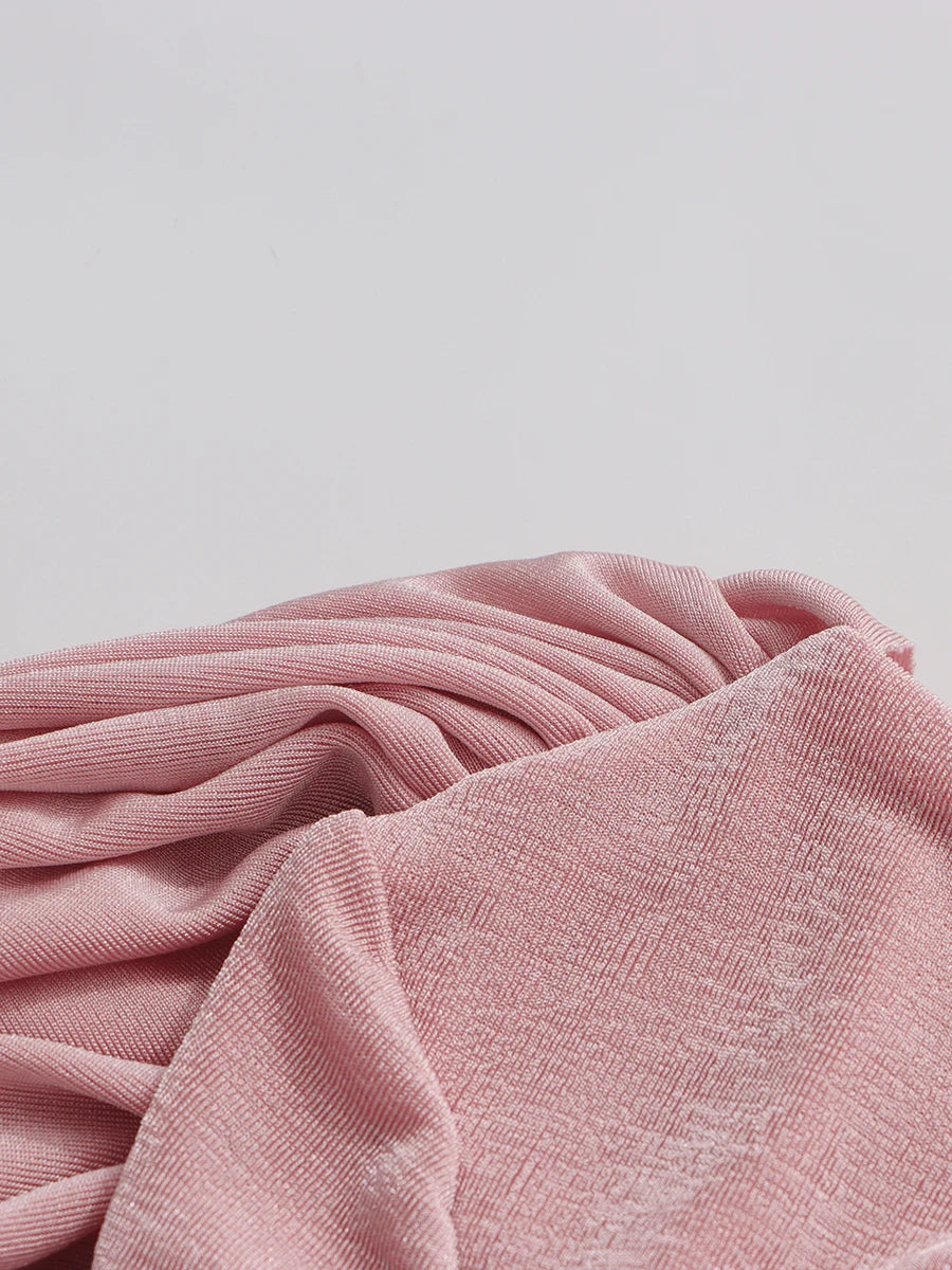 Slimming Spliced Folds Dresses