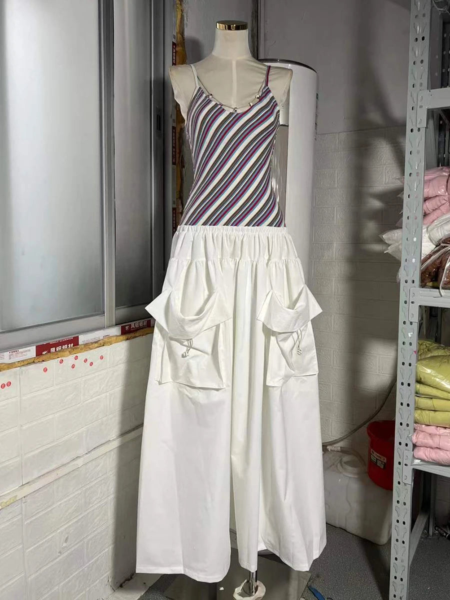 Striped Color Fashion Dresses